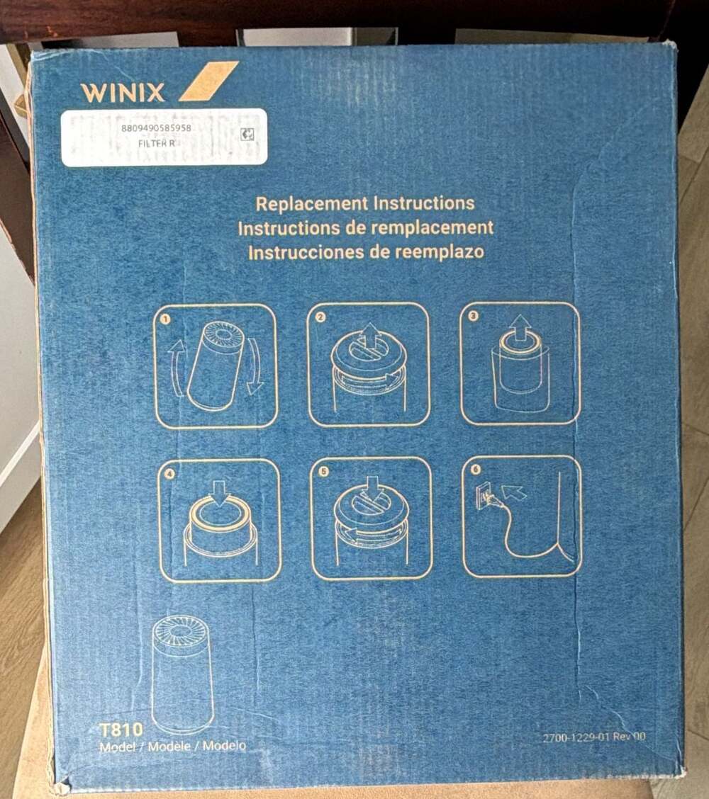 Winix T810 Replacement Filter R - Picture 2 of 2